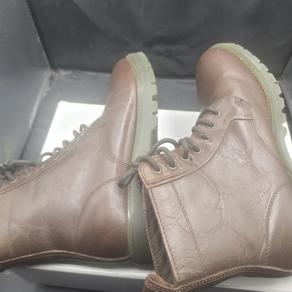 Men's Classic Brown Leather‎ Boots